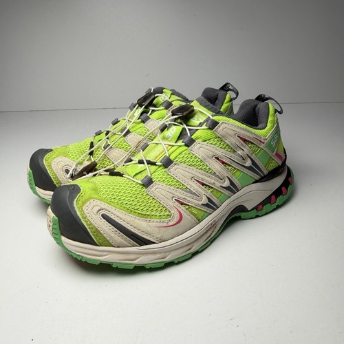Salomon pro shoes green - 3d,