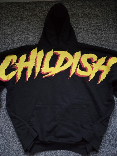 Childish black pullover - black,