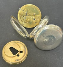 Victorian Silver Fusee Open