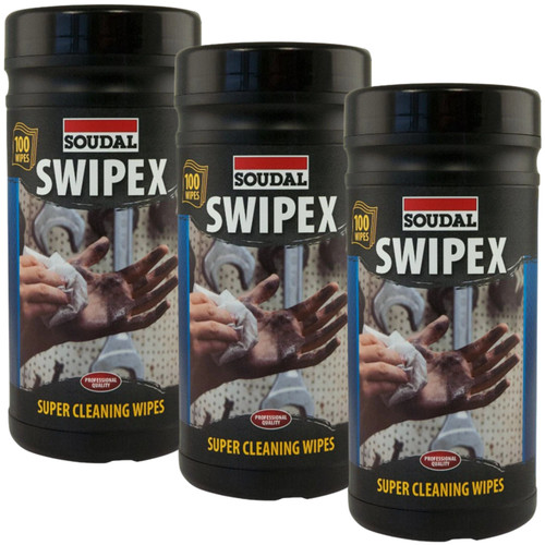 Soudal 100 pcs swipex - 3x,