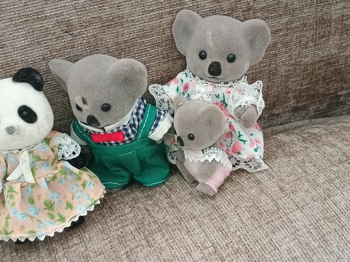 Bundle vintage sylvanian - bundle,