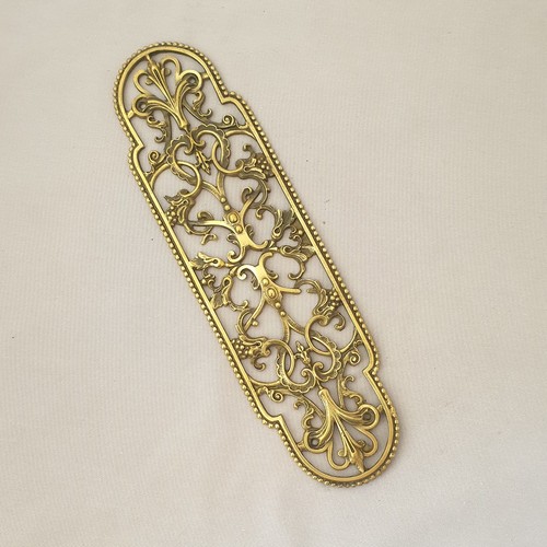 1920s pierced finger plates - 1920s,