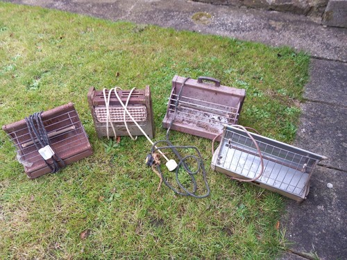 Vintage electric fires - vintage,