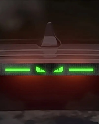 Demon eyes car brake light - brake,