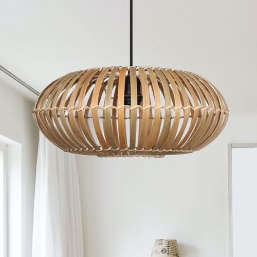 Natural bamboo wicker ceiling - bamboo,
