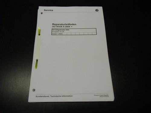 Workshop manual skoda - manual,
