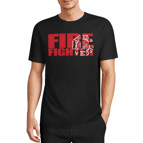 Men firefighter pride - men's, casual