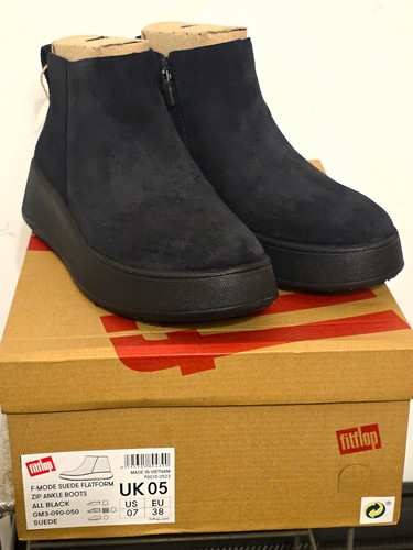 Fitflop mode suede flatform - f-mode,