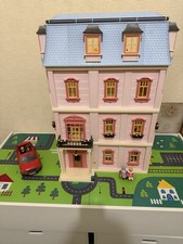 Playmobil Mansion House With 3rd Floor Extension,  Furniture and Car