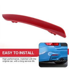 For BMW 3 Series F30 F80 Rear Bumper Reflector Red Lens Left Side 63147382233