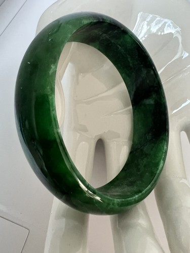 Genuine jade bangle - jade, bracelet