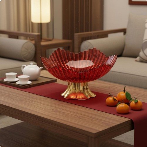 Pedestal fruit bowl high - fruit,