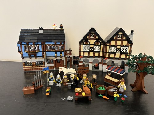 Lego castle medieval market - lego,