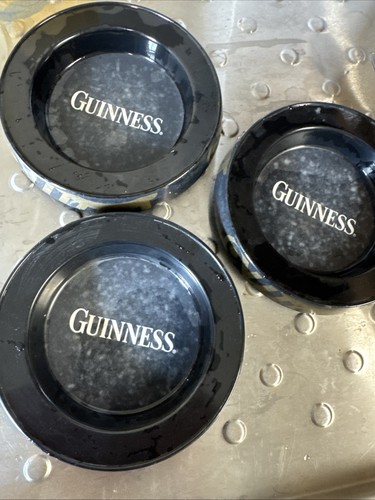 Guinness melamine ashtrays - guinness,