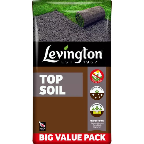 Levington peat free top soil - peat,