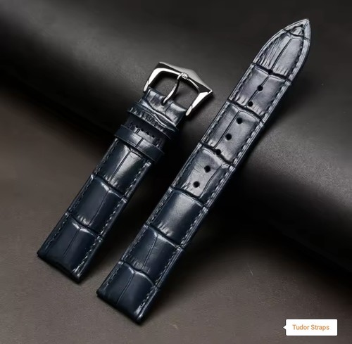 Blue alligator strap cartier - strap,