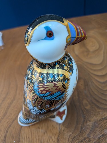 Royal crown derby paperweight - crown,