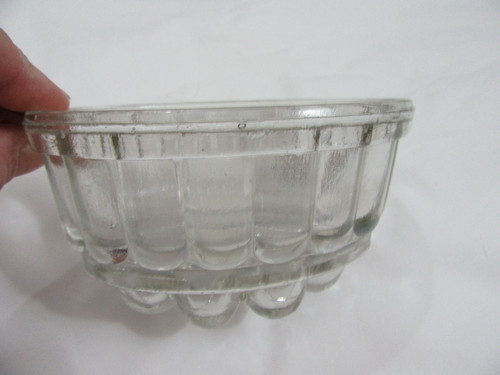Vintage glass jelly - vintage, mould