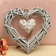 DIY Wicker Hanging Heart