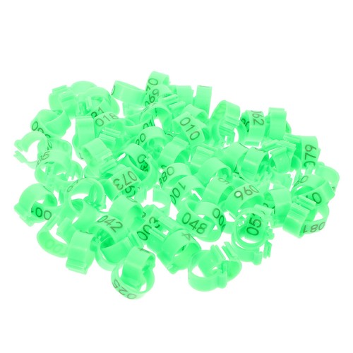 100 pcs pigeon rings homing - 100,