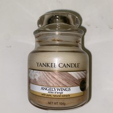 Yankee Candle Angels Wings Small Glass Scented Candle - 104g
