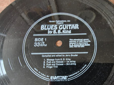 Blues Guitar by BB King 7"