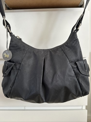 Radley black soft satin feel - black,