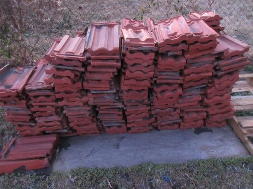 Roof tile teracotta - tile, /