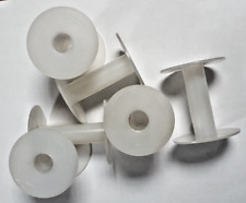 6 x Empty Spool Unbranded Plastic Bobbin Reels for ribbon cord string lace Craft