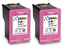 2 x 304 XL Colour Refilled Ink