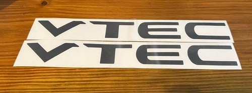 Honda vtec decal dark grey - honda,