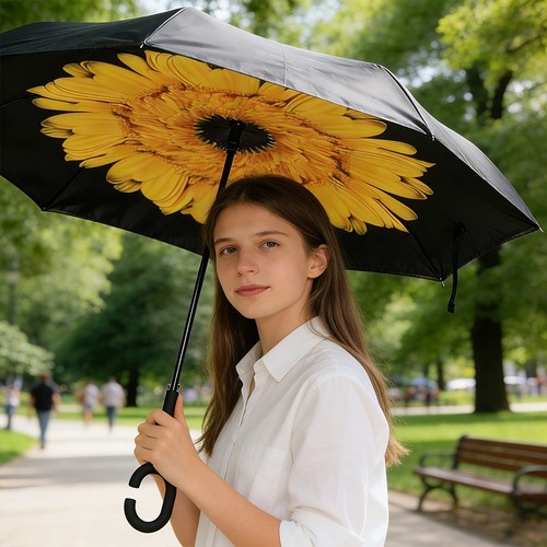 Windproof reverse folding - |,