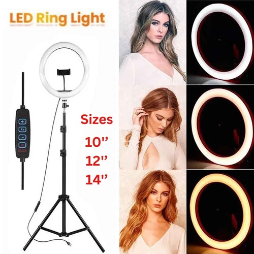 Led ring light with stand - led,