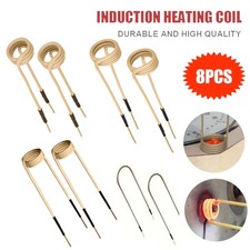 New 6 Coil 2 Wire Kit Flameless Induction for Ductor Magnetic Heater Auto 6Pcs