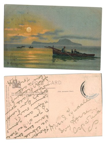 Vintage postcard raphael - vintage,