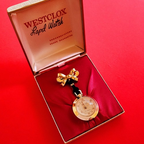 Westclox lapel watch pocket - westclox,