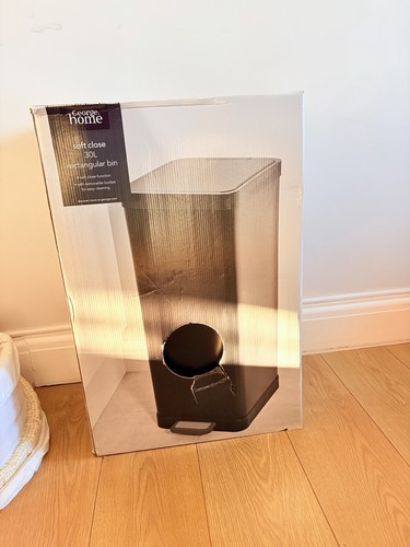 Soft close 30l rectangular bin - 30l,