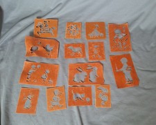 Vintage Wax Paper Cake/Icing Stencils