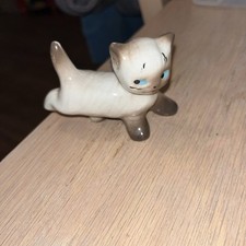 Vintage Porcelain Ceramic Cat