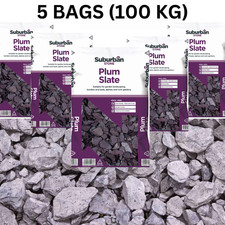 40mm plum slate - 5, chippings