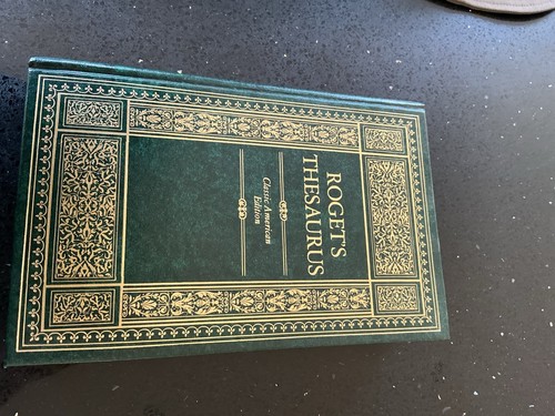 Roget thesaurus green - roget, in