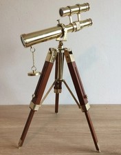 Brass Double Barrel Telescope