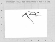 Joe Pasquale Hand Signed White