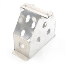 Alloy Car Battery Tray Red Top