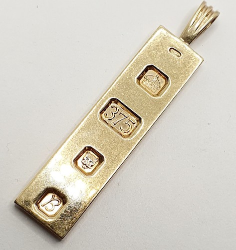 Large ingot 9ct yellow gold - 9ct,