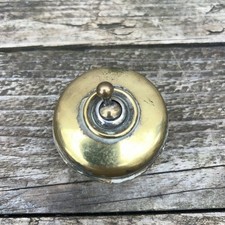 Vintage TELAC Brass Toggle