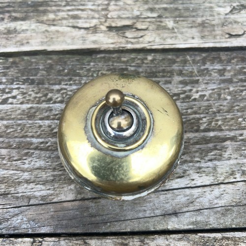 Vintage telac brass - brass, toggle