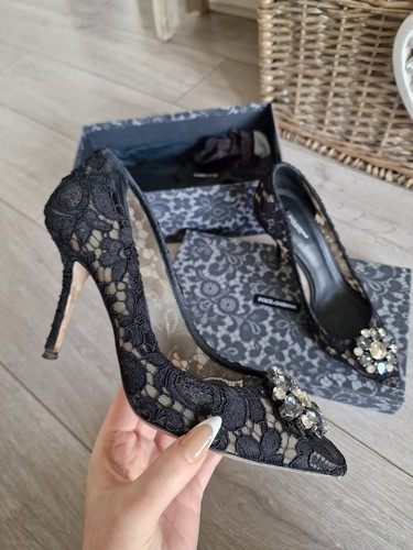Dolce gabbana black lace - &,