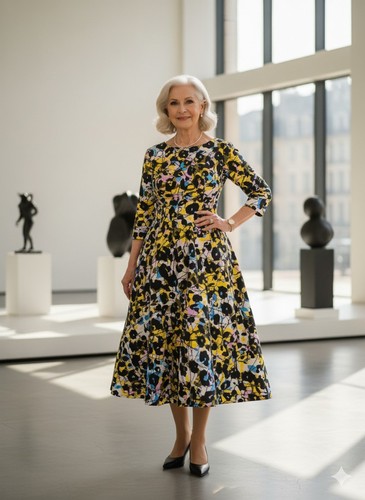 African fabric print - fabric, women