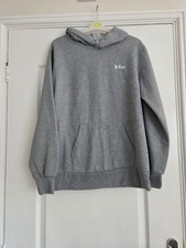 Womens Grey Lee Cooper Hoodie-ladies Size 12
